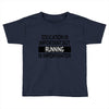 running is importanter Toddler T-shirt