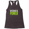 veggie power! Racerback Tank