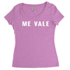 me vale Women's Triblend Scoop T-shirt