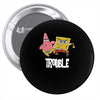 Trouble Pin-back button