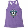 quebec nordiques unused logo Racerback Tank