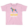 boxers support autism awareness Toddler T-shirt