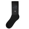 Leo Zodiac Sign Minimal Design Socks