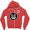 smile bomb Zipper Hoodie