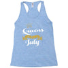 queens are born in july Racerback Tank