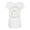 sons of pugs Maternity Scoop Neck T-shirt