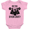 ancient swole'd dragon (black) Baby Bodysuit