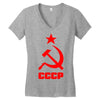 cccp Women's V-Neck T-Shirt