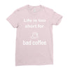 coffee (2) Ladies Fitted T-Shirt