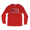United States Space Force American Flag Long Sleeve Shirts