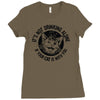 drinking with your cat Ladies Fitted T-Shirt