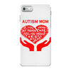 autism mom my heart iPhone 7 Case
