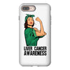 liver cancer awareness can do it iPhone 8 Plus Case