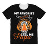 My Favorite People Call Me Papa All Over Women's T-shirt