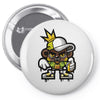 hop hop bear Pin-back button