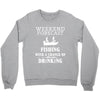 fishing funny Crewneck Sweatshirt