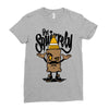 stay squirrely Ladies Fitted T-Shirt