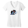 mega swampert Women's V-Neck T-Shirt