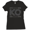 kevin owens Ladies Fitted T-Shirt