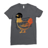 Pubg Military Chicken T-Shirt Ladies Fitted T-Shirt