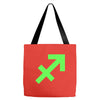 sagittarius pocket Tote Bags