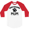 greyhound mum 3/4 Sleeve Shirt