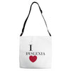 i dyslexia Adjustable Strap Totes