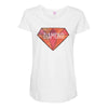 Diamond Maternity Scoop Neck T-shirt