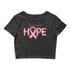 breast cancer hope Crop Top