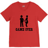 game over  funny pregnancy V-Neck Tee