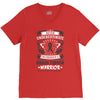 Never Underestimate the Strength of a Brain Tumor Warrior Being Strong V-Neck Tee