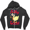 silly goose Zipper Hoodie