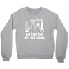 nurse lama Crewneck Sweatshirt