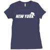 new york Ladies Fitted T-Shirt