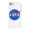 lies nasa logo iPhone 7 Case