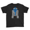 r2d2 typography Youth Tee