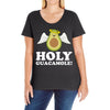 Holly Guacamole Ladies Curvy T-Shirt