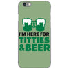 st. patrick's day titties and beer iPhone 6/6s Case