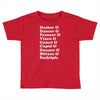 reindeer names Toddler T-shirt