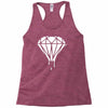 dripping diamond logo Racerback Tank
