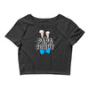 papa bunny Crop Top