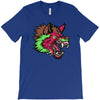 pink punk wolf T-Shirt