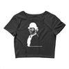 clockwork mozart orange Crop Top