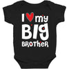 I Love My Big Brother Baby Bodysuit