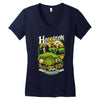 shire summer camp Women's V-Neck T-Shirt