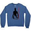crazy rocket guardians japan poster shape cosmos space fighters Crewneck Sweatshirt