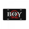 Boy License Plate