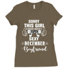 sorry this girl is already taken by a super sexy december boyfriend Ladies Fitted T-Shirt