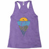 let the sea, set you free Racerback Tank