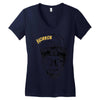 horror werewolf Women's V-Neck T-Shirt